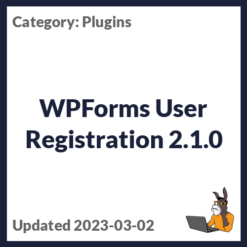 WPForms User Registration