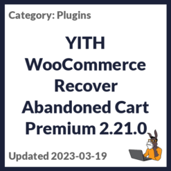 YITH WooCommerce Recover Abandoned Cart Premium