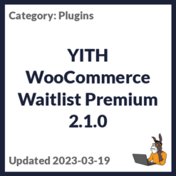 YITH WooCommerce Waitlist Premium