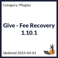 Give - Fee Recovery
