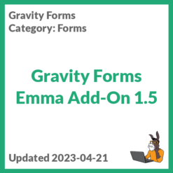 Gravity Forms Emma Add-On