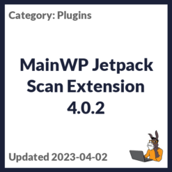 MainWP Jetpack Scan Extension