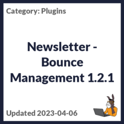 Newsletter - Bounce Management
