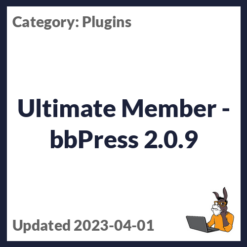 Ultimate Member - bbPress