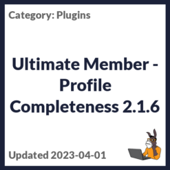 Ultimate Member - Profile Completeness