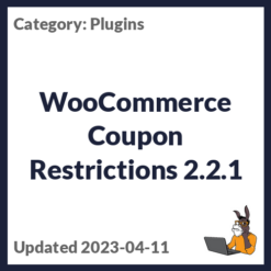WooCommerce Coupon Restrictions