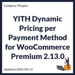 YITH Dynamic Pricing per Payment Method for WooCommerce Premium