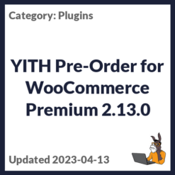 YITH Pre-Order for WooCommerce Premium