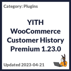 YITH WooCommerce Customer History Premium