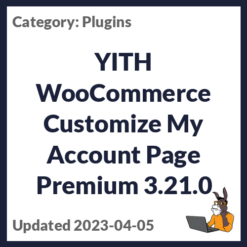 YITH WooCommerce Customize My Account Page Premium