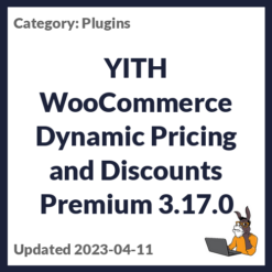 YITH WooCommerce Dynamic Pricing and Discounts Premium